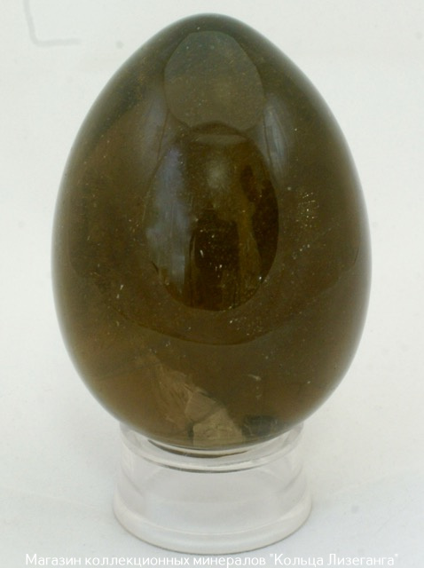 Яйцо из дымчатого кварца (раухтопаза)